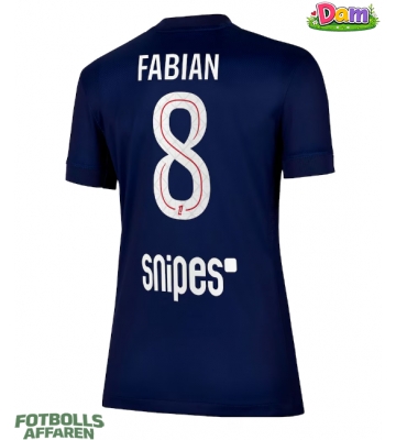 Paris Saint-Germain Fabian Ruiz #8 Hemmatröja Kvinnor 2025-26 Kortärmad